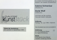 1999 Galerie Kunststück, Würzburg.JPG